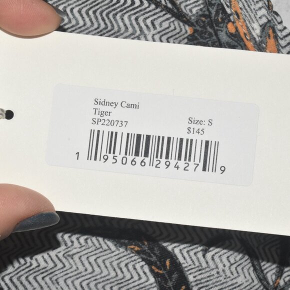 NWT! Ulla Johnson Sidney Cami in Floral Tiger Size S $145! - Picture 3 of 7